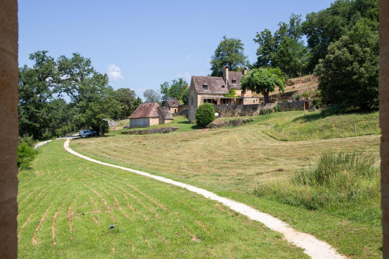 Chambres D'Hotes Avec Piscine La Grange Milou Beynac-et-Cazenac Esterno foto
