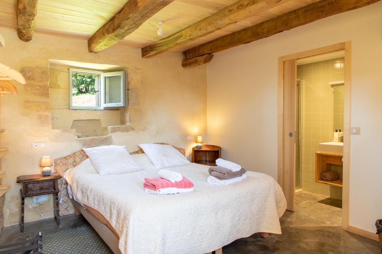 Chambres D'Hotes Avec Piscine La Grange Milou Beynac-et-Cazenac Camera foto