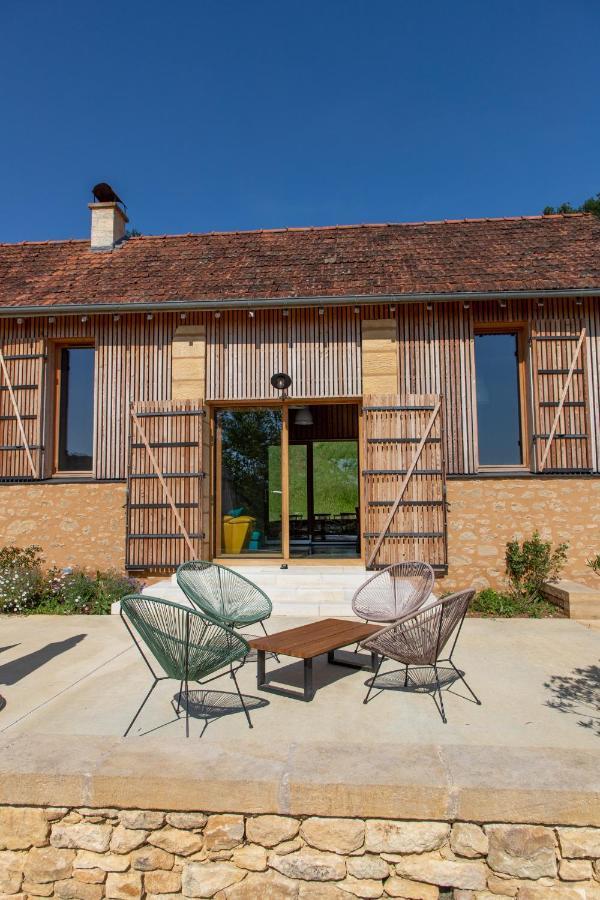 Chambres D'Hotes Avec Piscine La Grange Milou Beynac-et-Cazenac Esterno foto