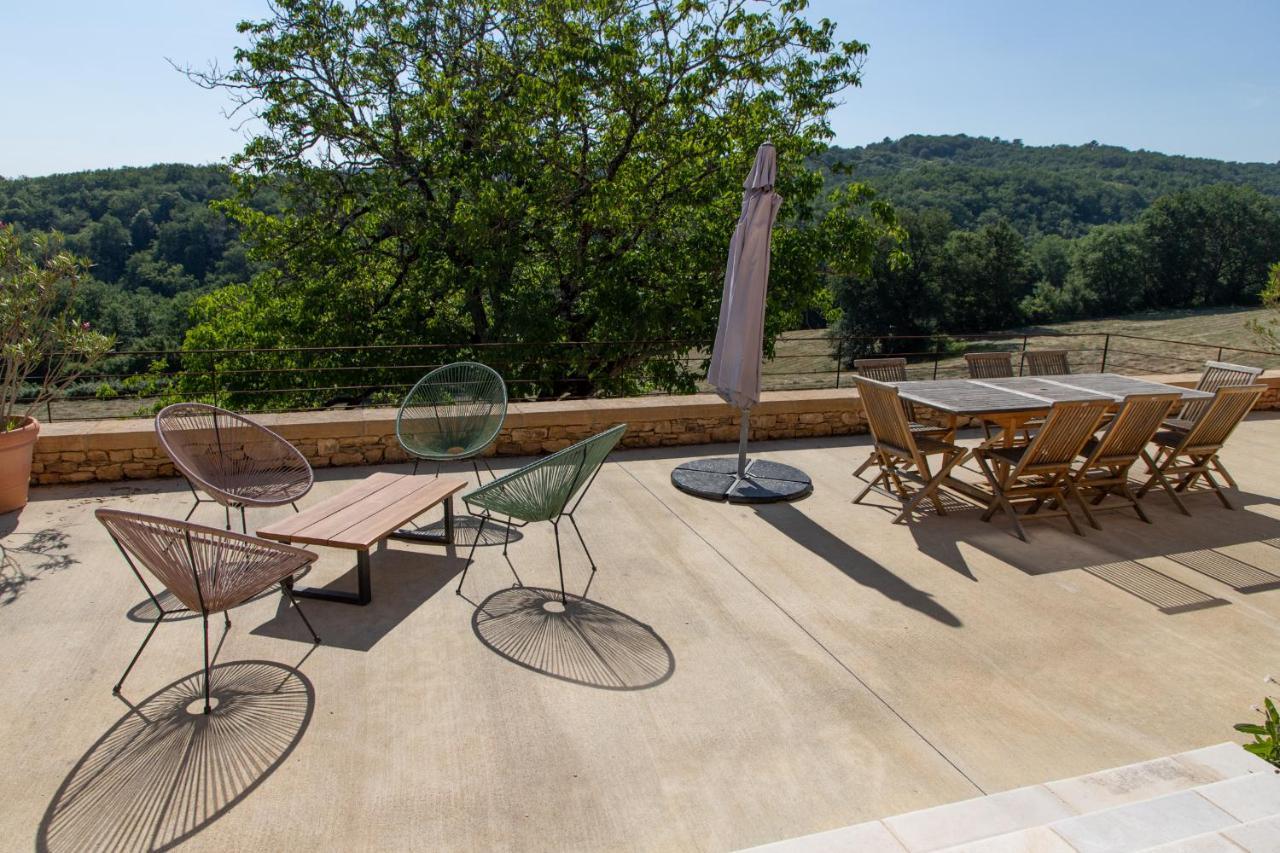 Chambres D'Hotes Avec Piscine La Grange Milou Beynac-et-Cazenac Esterno foto