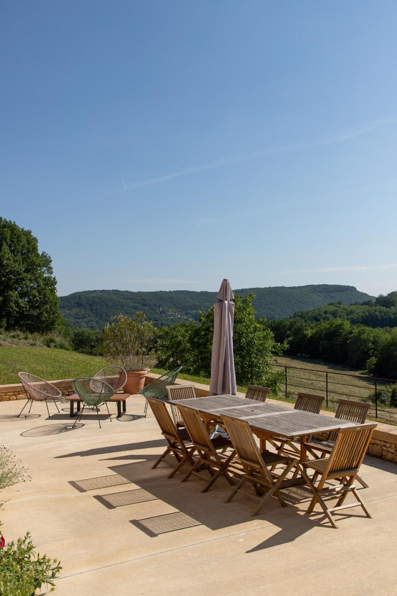 Chambres D'Hotes Avec Piscine La Grange Milou Beynac-et-Cazenac Esterno foto